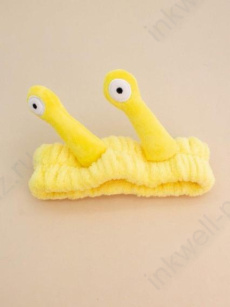 Повязка на голову "Snail" желтый