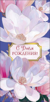 Открытка-конверт "С Днем Рождения" 