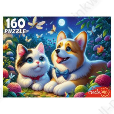 Пазл 160 эл. ПП "Ночные друзья" Пазл 160 эл. ПП "Ночные друзья"