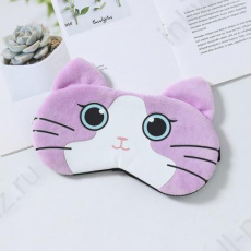Маска для сна Storiz "Кошечка" сиреневый