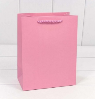 Пакет подар. 18*23 см OMG "Фактура. Розовый"