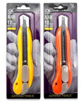 Нож канцелярский бол. 18 мм Blade