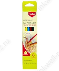 Карандаши 06 цв. Intelligent трехгр.