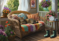 Пазл 1000 эл. Фрея "Тихий час"