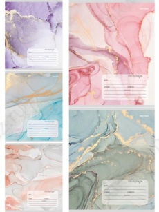 Тетрадь 18 л. кл. ПП "Мраморный дизайн"