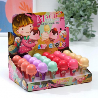 Блеск для губ "Вафельный рожок"