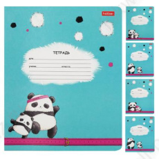 Тетрадь 12 л. кл. Х "Плюшевые панды" 