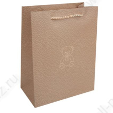 Пакет подар. 18*23 см Кокос "Bear"