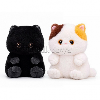 Игрушка мягкая "Котёнок Пуговка" 20 см ЧЗ