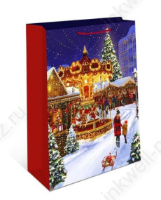 Пакет подар. НГ 18*22,3 см Арт "Новогодний"