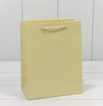 Пакет подар. 18*23 см OMG "Фактура. Бежевый"