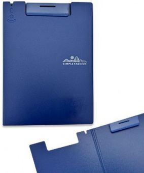 Папка-клипборд А4 Intelligent темно-синий