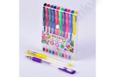 Набор гел. ручек 12 цв. Mazari "Lipari" рез. держ.