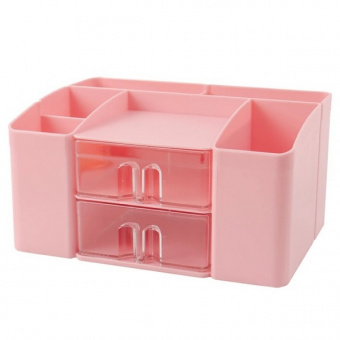 Подставка для канц. прин. Darvish 8 отд. розовый