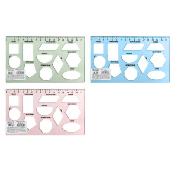 Трафарет Геометрическе фигуры Кокос