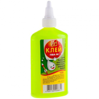 Клей ПВА-М 125 г ЛУЧ