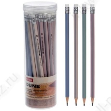 Карандаш пл. с ласт. Х "Dune" трехгран.
