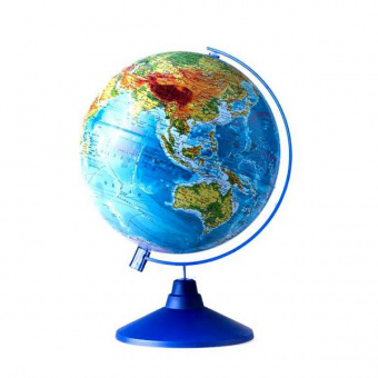 Глобус d=250 мм физич.
