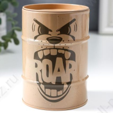 Копилка метал. "Зверинный рык" 12 см Копилка метал. "Зверинный рык" 12 см