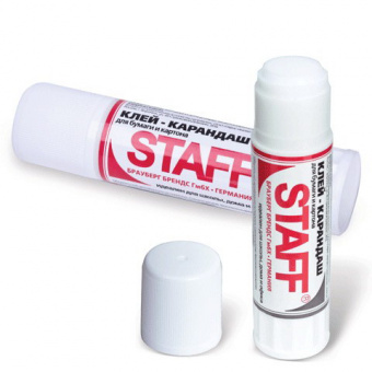 Клей-карандаш 08 г Staff