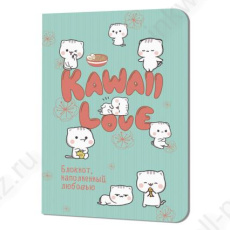 Блокнот Kawaii Love (мятный)