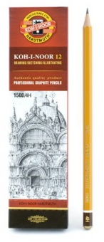 Карандаш дер. без ласт. Koh-I-Noor 1500/4Н