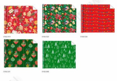 Бумага упаков. НГ "Ассорти"