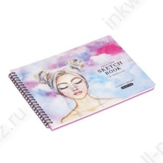 Скетчбук А4 греб 20 л. Greenwich Line "Dreams in clouds" 200 г/м2