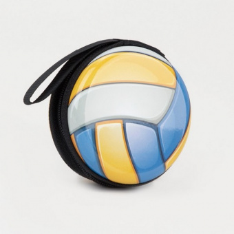 Футляр для монет/наушников "Сине-желтый"