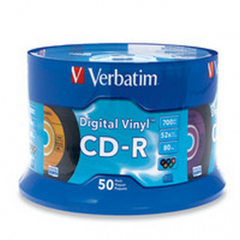 Диск CD-R VERBATIM 52хDL/50