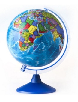 Глобус d=250 мм политич.