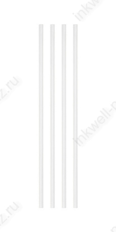 Набор стержней для клеевого пистолета d=7,2 мм 04 шт. Micron 30 см прозр.